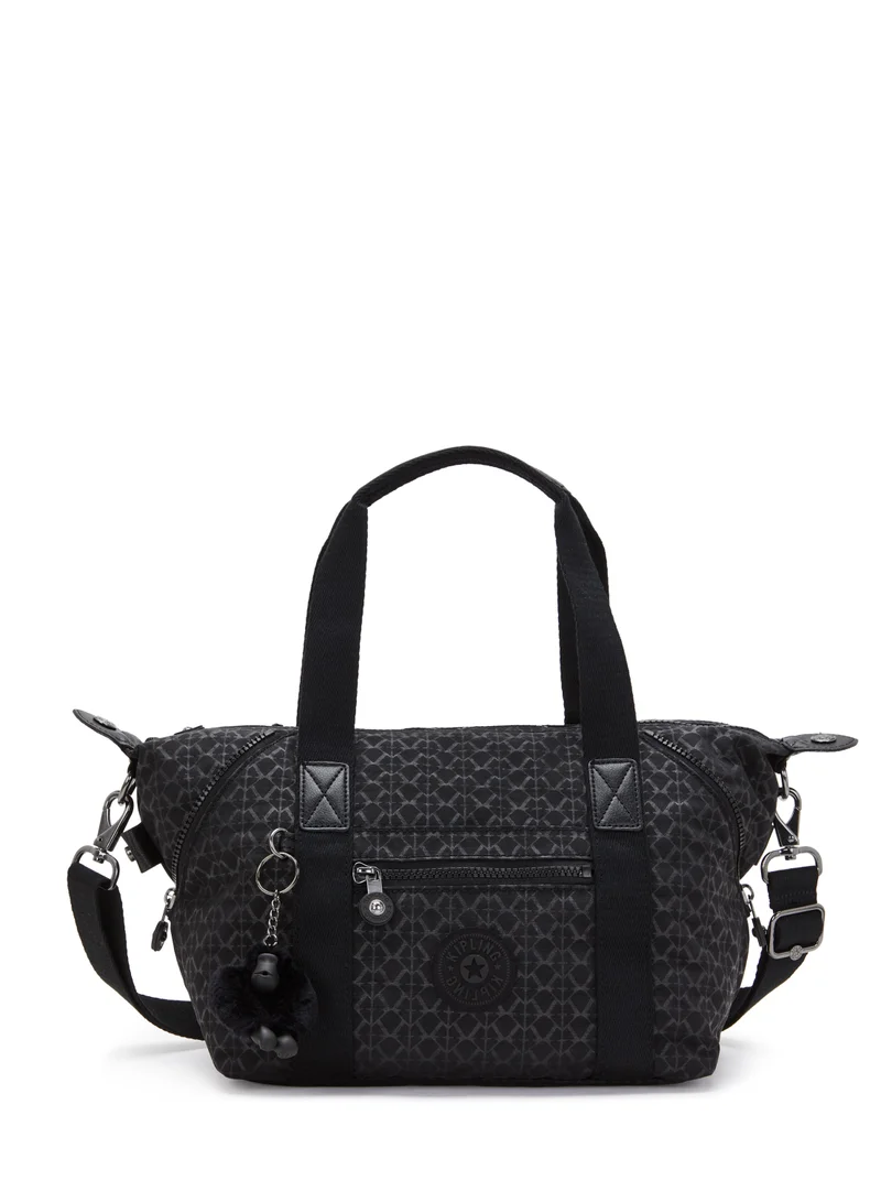 Kipling Art Mini Tote Bag with Removable Strap Signature Emb