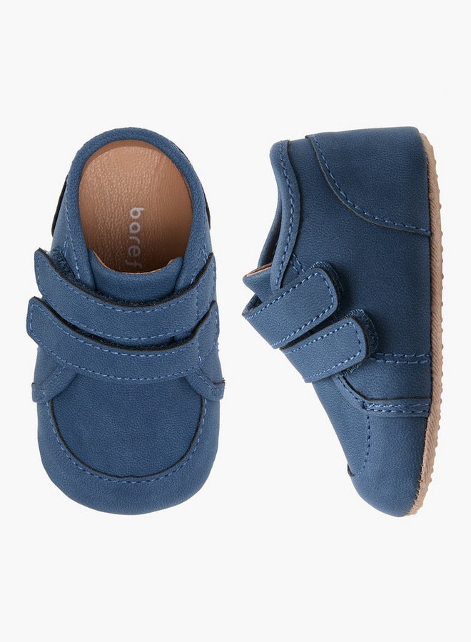 Barefeet Solid Booties with Hook and Loop Closure  - Image 1