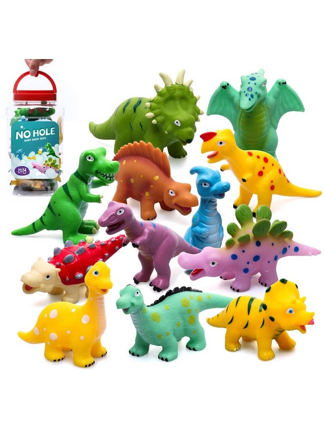 Hely Cancy Dinosaur Bath Toys - No Hole Bath Toys for Kids,Baby Bath Toys for Shower Water Pool Toys - Image 1