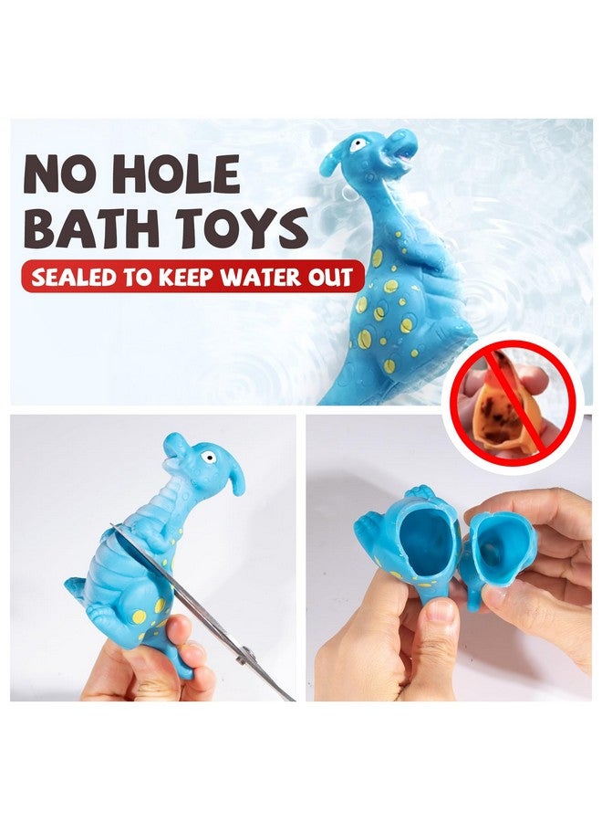 Hely Cancy Dinosaur Bath Toys - No Hole Bath Toys for Kids,Baby Bath Toys for Shower Water Pool Toys - Image 2