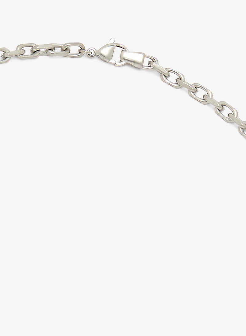 GUESS 26 Inch Savage Coin Charm Necklace - Image 3