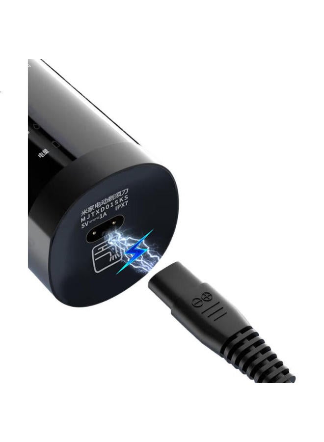 Masentek شاحن لآلة حلاقة شاومي Mjtxd01Sks ماكينة حلاقة كهربائية ثلاثية الشفرات كابل شحن USB للسيارة قاعدة محول ماكينة الحلاقة سلك الطاقة - Image 1