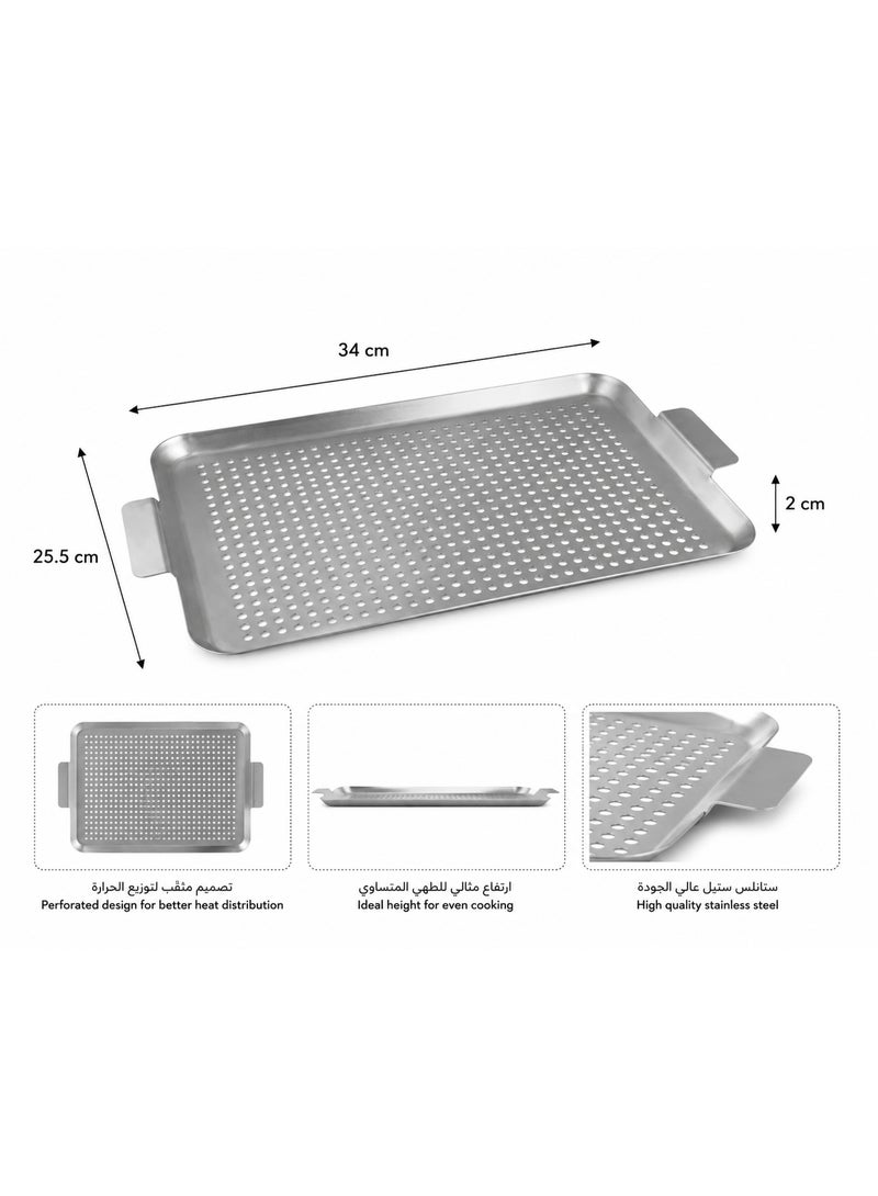 Lamart Grill Stainlees Plate - Image 3