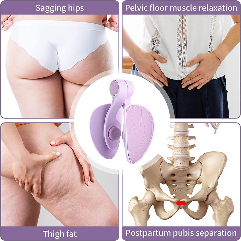 Gopendra Hip & Pelvis Trainer | Thigh Master and Inner Thigh Exercise Equipment | Pelvic Floor Exerciser Device | Training Tool | for Home, Gym, Fitness, Workout, Stretcher | for Men & Women - Image 4