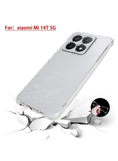 X-level Xiaomi 14T 5G Case,[Scratch Resistant] Crystal Clear Back Cover [Shock-Absorbing Corners] Shockproof Drop Proof Protective Phone Case Cover for Xiaomi 14T 5G  - Image 2