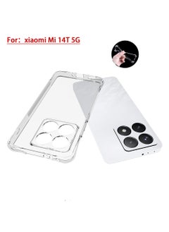 X-level Xiaomi 14T 5G Case,[Scratch Resistant] Crystal Clear Back Cover [Shock-Absorbing Corners] Shockproof Drop Proof Protective Phone Case Cover for Xiaomi 14T 5G  - Image 3