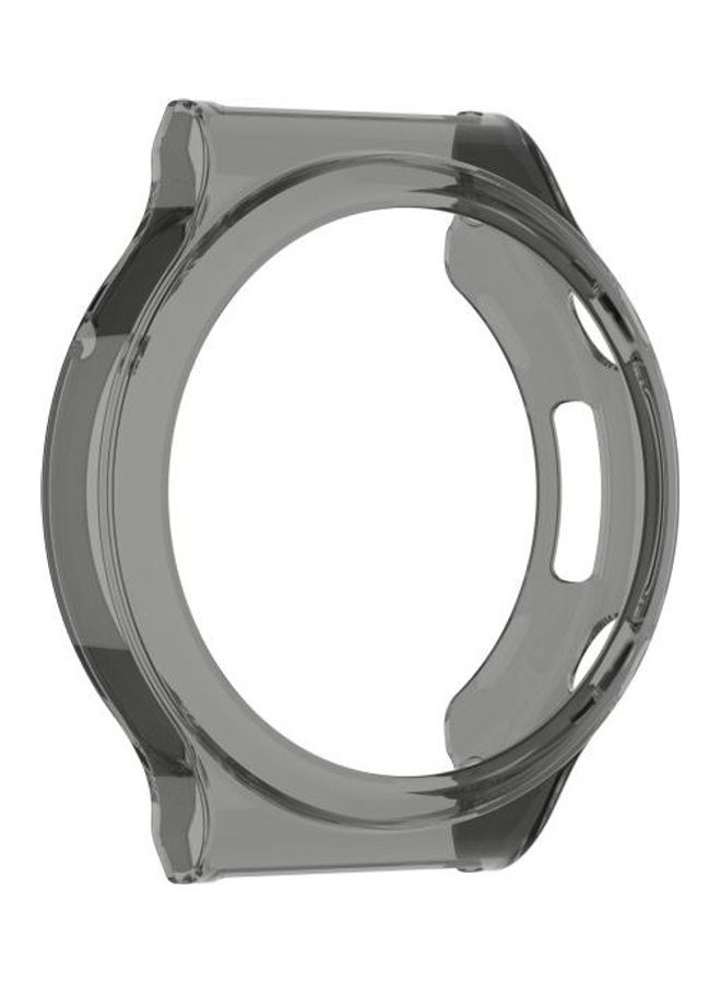 NIBEMINENT Half Coverage Hollowed TPU Protective Case For Huawei Watch GT 2 Pro/GT Transparent Black - Image 2