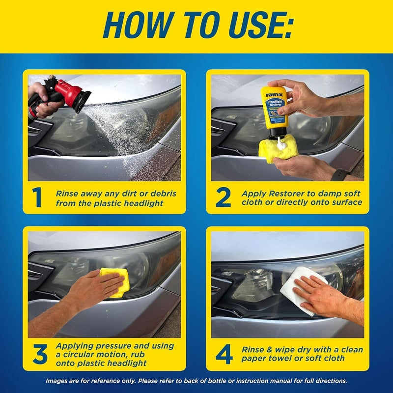 Rainx 800001810 Headlight Restorer - 5 fl oz. - Image 4