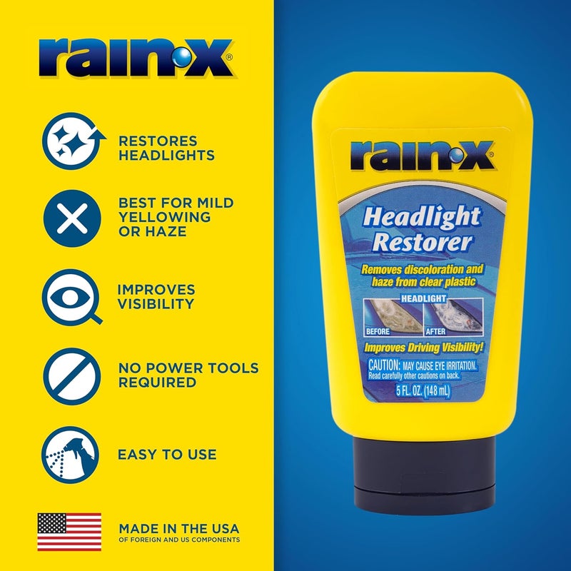 Rainx 800001810 Headlight Restorer - 5 fl oz. - Image 3