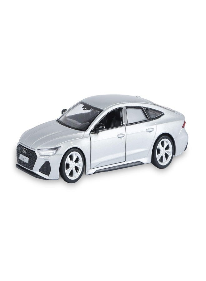 SMALL CLAP® Speed Metal 1:35 Audi RS 7 Diecast Openable Door Function for 3 Years & Above (Grey) - Image 1