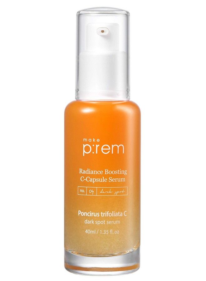 MAKEP:REM Makeprem Poncirus Trifoliata C Dark Spot Serum Vegan Skin Clearing Vitamin C Serum For Blemish Skin And Sensitice Skin Uneven Skin Tone Treatment Fragnance Free 40Ml 1.35 Fl.Oz. - Image 1