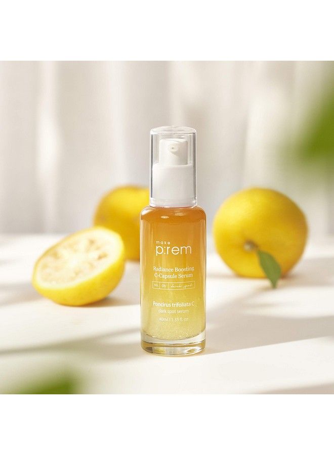 MAKEP:REM Makeprem Poncirus Trifoliata C Dark Spot Serum Vegan Skin Clearing Vitamin C Serum For Blemish Skin And Sensitice Skin Uneven Skin Tone Treatment Fragnance Free 40Ml 1.35 Fl.Oz. - Image 5