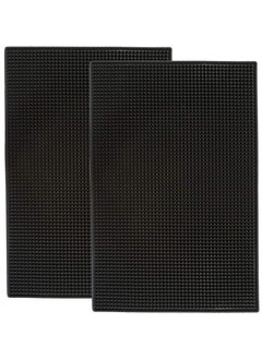 Bar Mat 18 x 12, Thick Durable and Stylish Bar Mat for Spills, Coffee Bar Mat Under Coffee Maker, Non Slip, Non-Toxic, Service Mat For Coffee, Bars, Restaurants and Counter Top