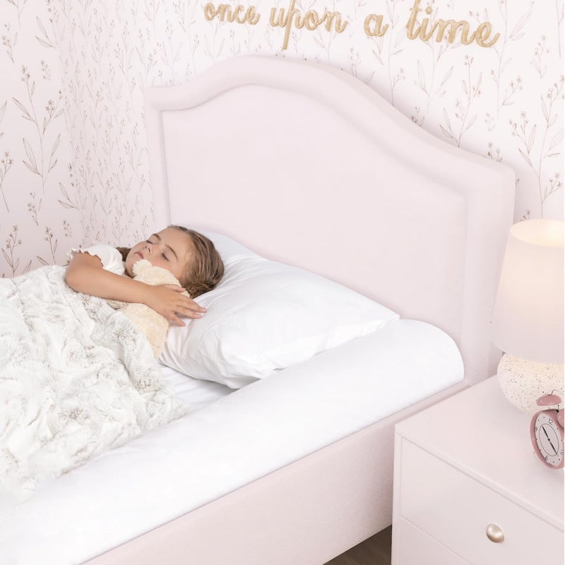 milliard حاجز سرير للأطفال من ميليارد (عبوة 2)، حافة سرير فوم للأطفال، حارس سرير آمن للأطفال لأسرة توأم، كاملة، ملكية، قاعدة غير قابلة للانزلاق وغلاف مقاوم للماء - Image 2