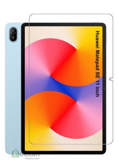 Huawei Matepad SE 11 inches Tempered Glass Screen Protector – High Transparency, Delicate Touch, Anti-Explosion, Smooth Arc Edges, Easy Installation