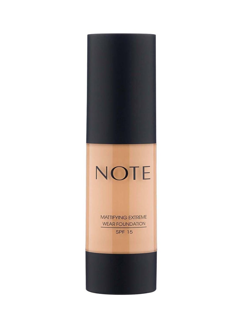 Note Mattifying Extreme Wear  Foundation 101 - Bisque - Image 1