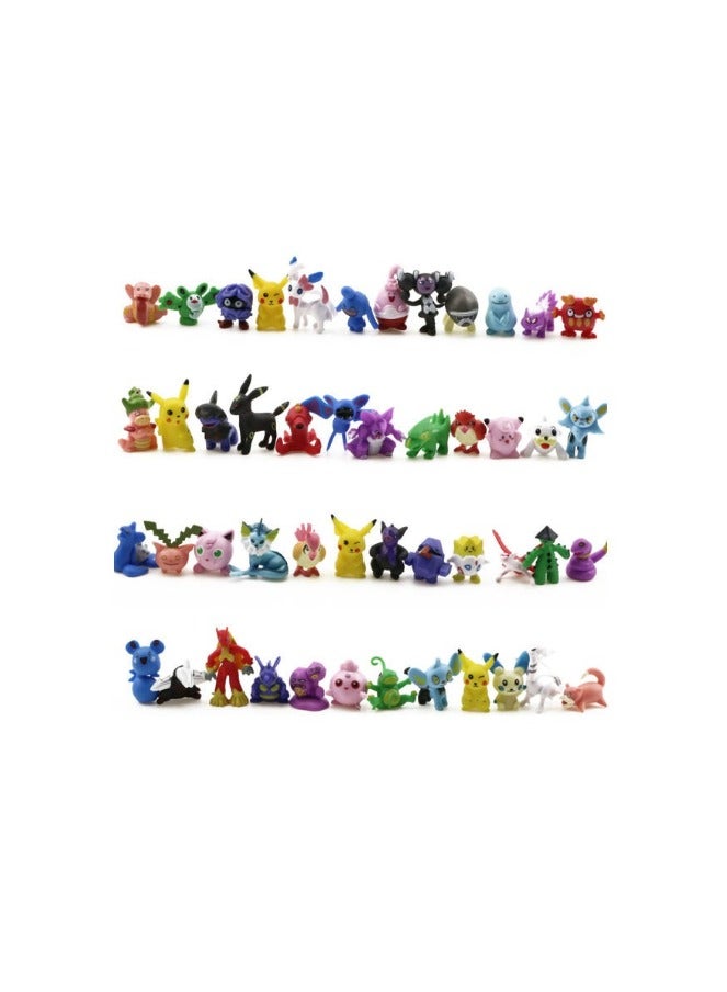 25-Pieces A Set Toy Mini Action Figures Children's Doll Go Monster Toys Gift（Product random） - Image 3