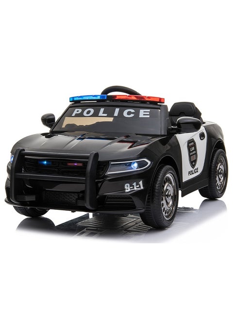 Electric Ride On Police Car For Kids  With Remote Control For Children 3 to 8 years