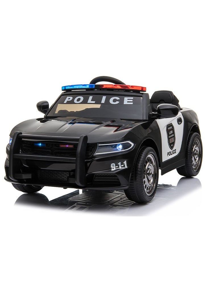 Rally Electric Ride On Police Car For Kids  With Remote Control For Children 3 to 8 years  - Image 1