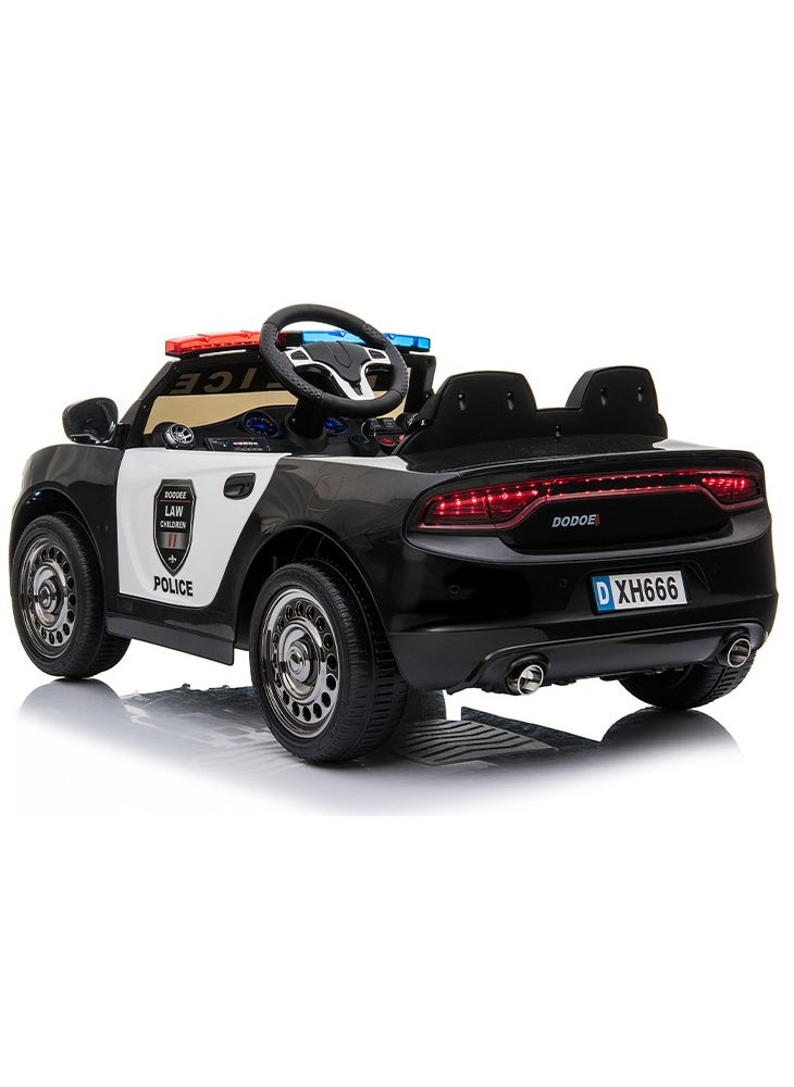 Rally Electric Ride On Police Car For Kids  With Remote Control For Children 3 to 8 years  - Image 3