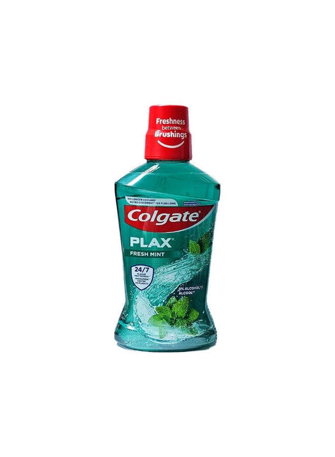 Colgate Plax Fresh Mint Mouthwash 500ml - Image 2