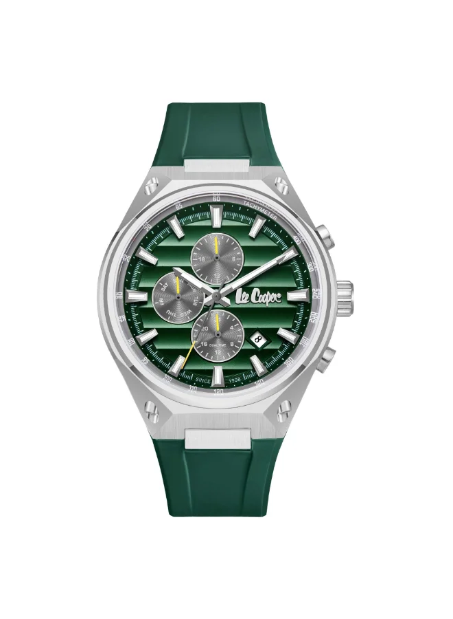 Lee Cooper Men's Leather Multi Function Watch LC08063.377 - 45 mm