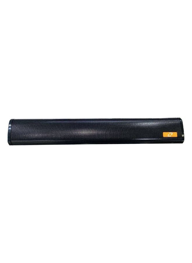 Zero - Z235 Portable Bluetooth Speaker with USB Output and Memory Card Reader Output Black - Image 1