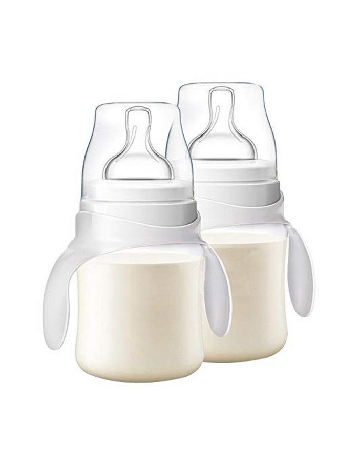 ROMIRUS Compatible Bottle Handles for Philips Avent Anti-Colic AirFree Vent Baby Bottles, 2 Count (Blue) - Image 2