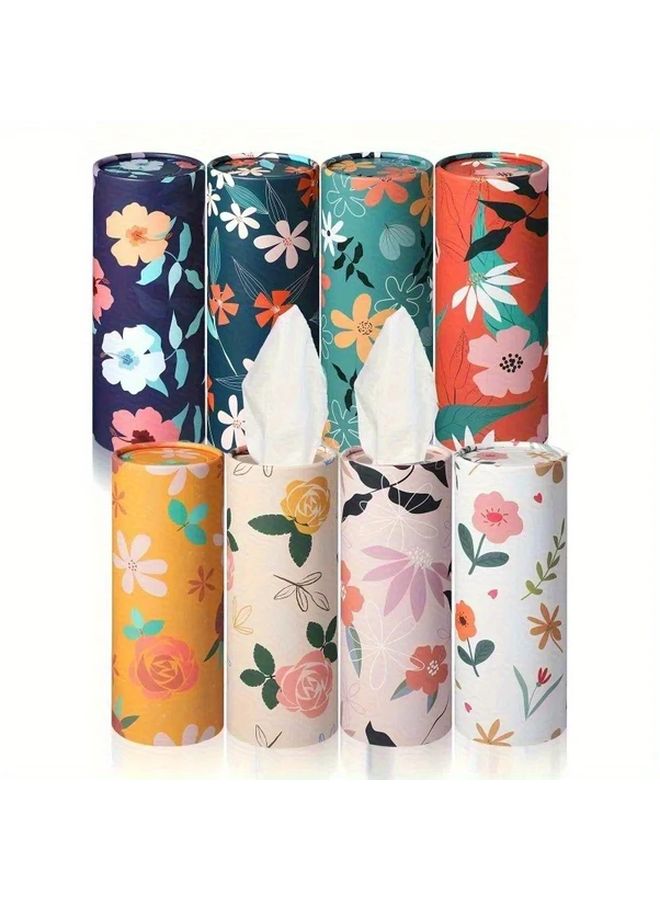 4pcs Random Style Car Tissue Holders with 40 Sheets 3 Layer Paper Towels Bulk Pack - Image 2
