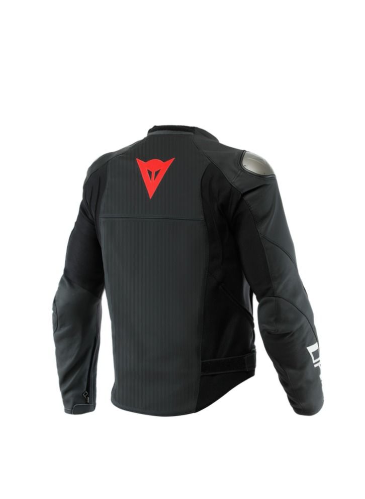 Dainese DAINESE SPORTIVA LEATHER JACKET PERF. BLACK-MATT/BLACK-MATT/BLACK-MATT  - Image 2