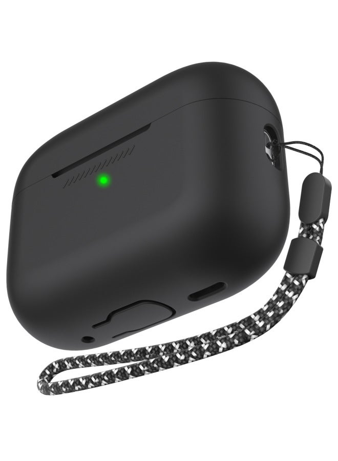 Ahastyle Applicable To Apple Airpods Pro 2 Silicone Protective Shell Universal Lightning & Typec Dust Plug - Image 1