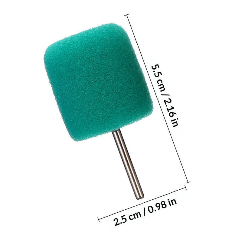 16pcs Car Buffing Pads Polishing Wheels Kit 0.1 to 1 Inch Sponge Pads for Waxing and Detailing - Image 3