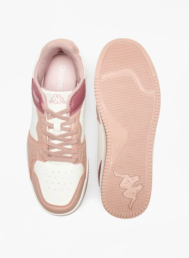 Kappa Women's Colourblock Sports Shoes with Lace-Up Closure