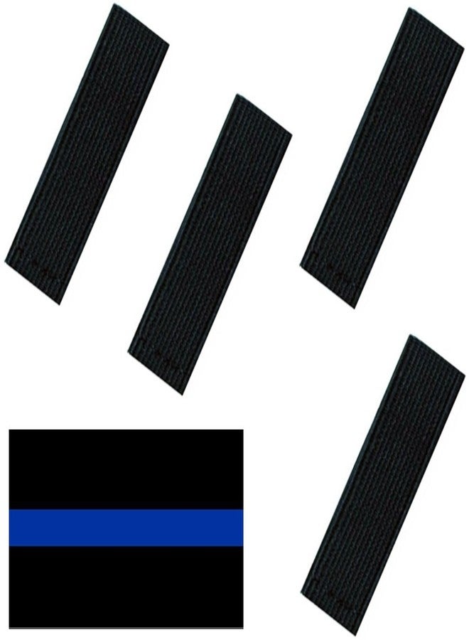 Agent Gear USA Mourning Bands for Badges - Black Elastic Mourning Bands - Funeral Honor Bands - 4 Pack - Image 1