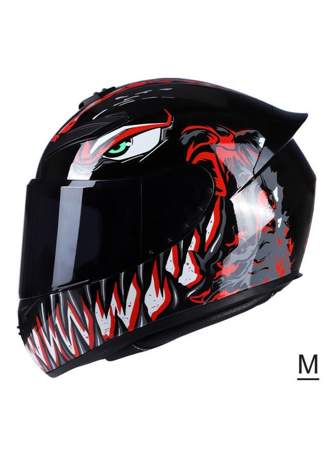 Captaintech Motorcycle Full Face Cover Helmet - Image 2