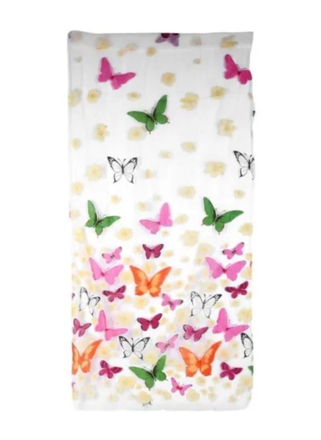 Generic - Romantic Butterfly Transparent Curtains Tulle 1x2m for Casement And Door - Image 1