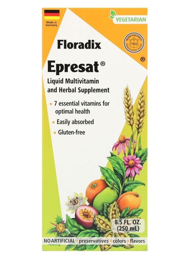 Epresat Liquid Multivitamin and Herbal Supplement 8.5 fl oz (250 ml)