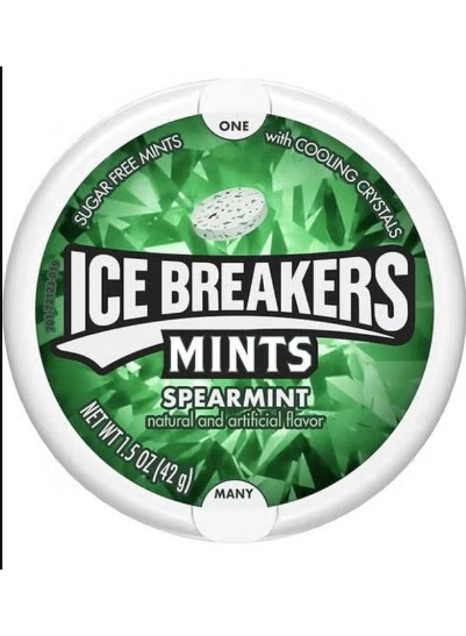 Ice breakers 2 Ice Breakers Mint Flavored Ice Cubes, 1.5 oz. Metal Can - Image 2