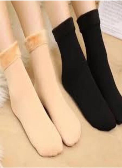 2 pairs The original quilted thermal fleece, say goodbye to the cold and enjoy all-day warmth and comfort