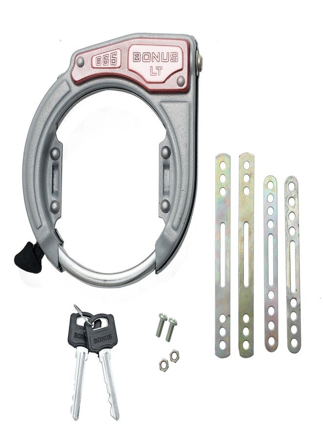 BONUS LT 666 Powder Coated, Nickel Side Key Cycle Lock (Green) - Image 4