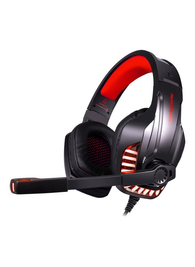 NIBEMINENT Over-Ear LED Gaming Headset With Mic  - Image 1