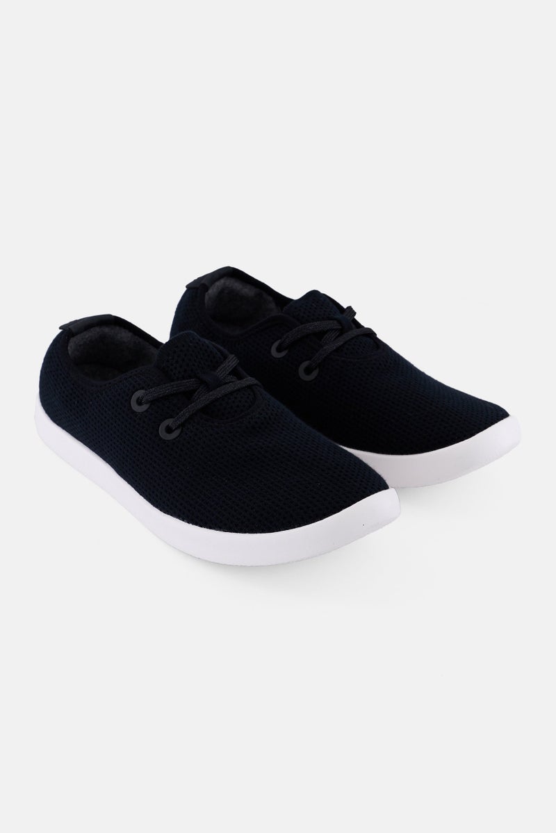Allbirds Men Medium Lace Up Casual Shoes, Black - Image 1