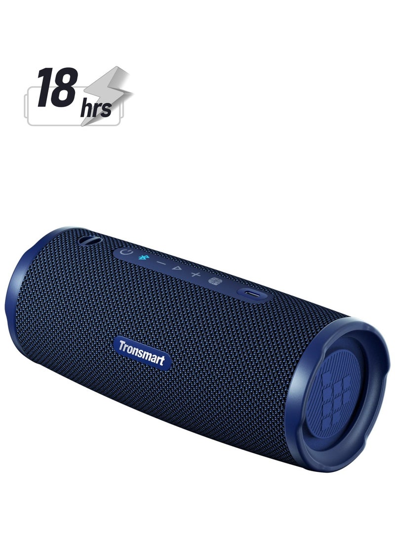 ترونسمارت Tronsmart Mirtune C3 Plus 30W صوت ستيريو عالي، IPX7 مقاوم للماء، اقتران TWS، وقت تشغيل 18 ساعة - مكبر صوت بلوتوث محمول ومتين للاستخدام الخارجي، أزرق  - Image 1
