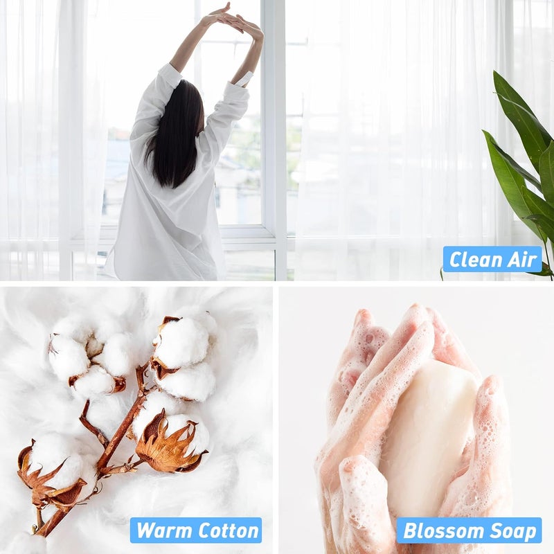 Fragrance Oil, Clean Set of Scented Oils, Essential Oils for Diffuser for Home, Premium Soap & Candle Making Scents, Aromatherapy Oils Gift Set - Clean Air, Fresh Linen, Warm Cotton and More - Image 2