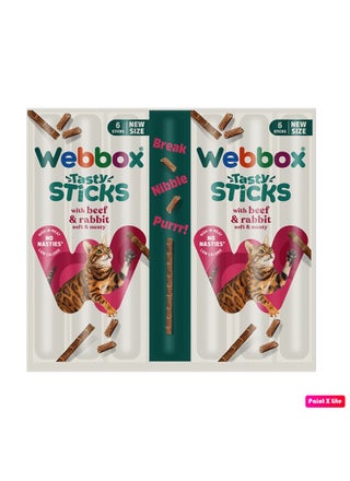 Tasty Cat Sticks Beef & Rabbit