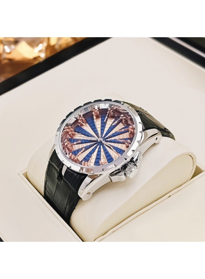 FENSIR Twelve Round Table Knight Watch Valentine's Day Gift for Boyfriend, Personalized Trendy Men's Quartz Watch - Image 3