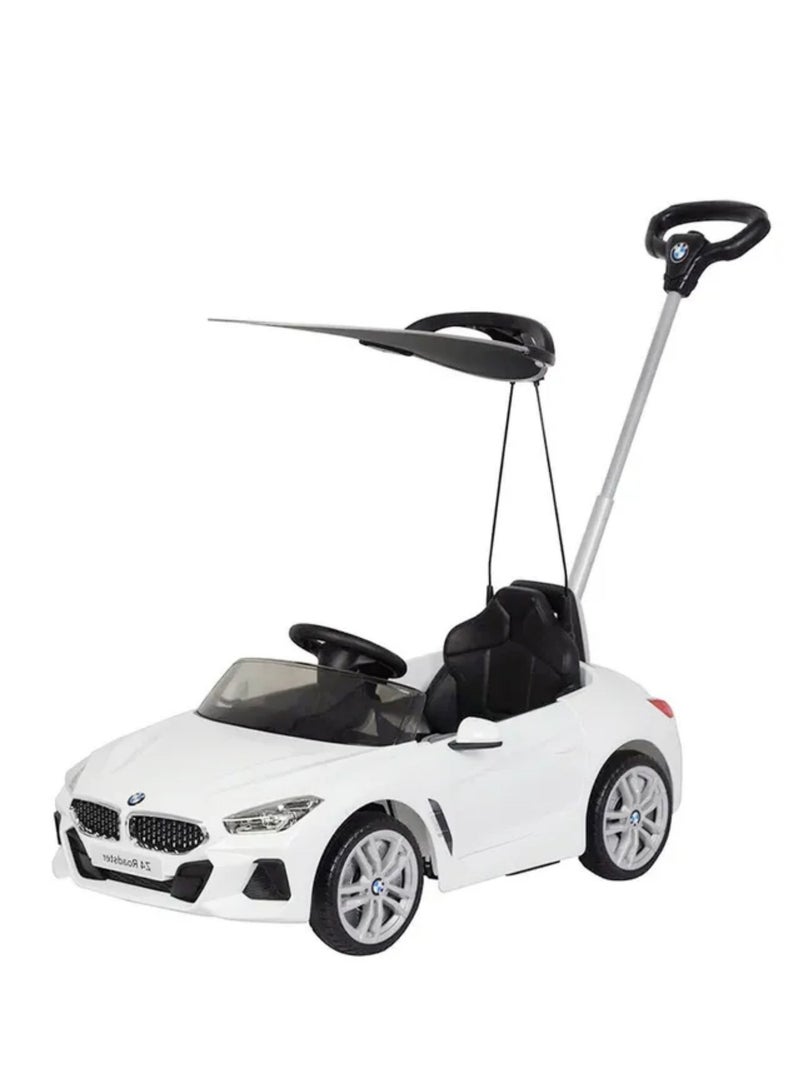 بي إم دبليو سيارة ركوب للأطفال مع مقبض ومظلة - Image 2
