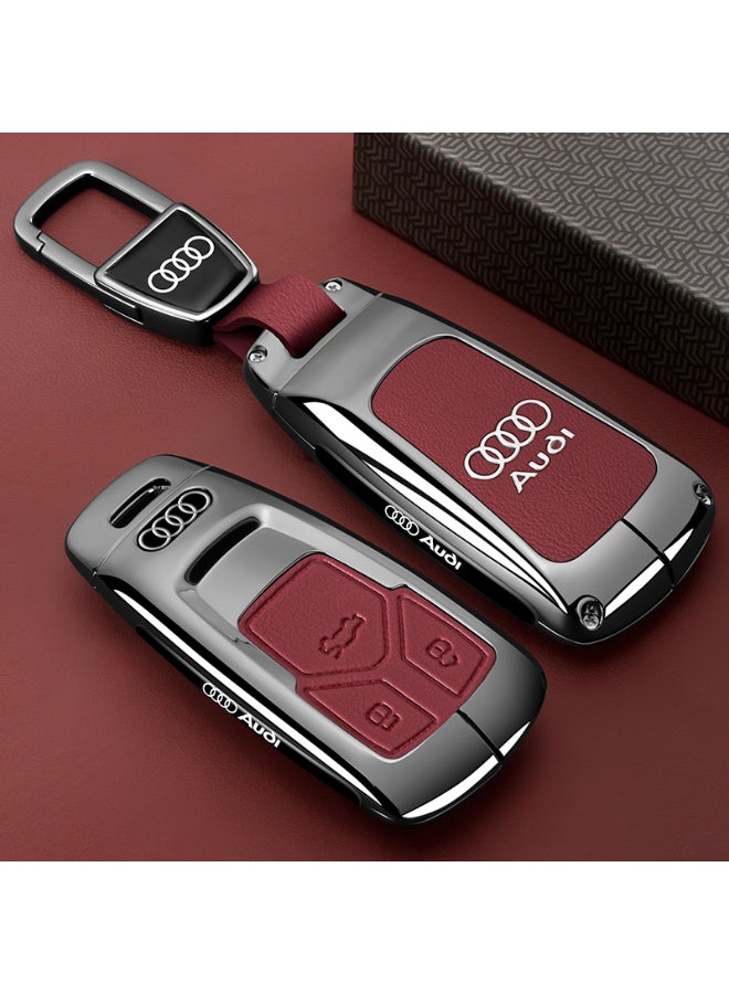 أودي 2025 أودي Q5L مفتاح خاص مجموعة فاخرة 2024 A4L مفتاح سيارة ممتازة كل شيء شامل حالة واقية للرجال والنساء جنرال موتورز سلاسل المفاتيح - Image 1