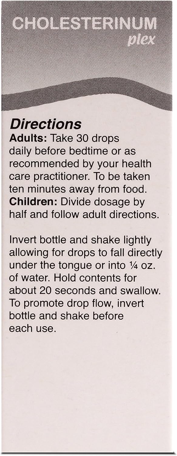 UNDA Cholesterinum Plex  Homeopathic Remedy Supports Liver Health  1 fl oz - Image 3