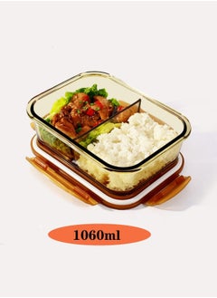 XiuWoo 2 Pcs Microwaveable Glass Lunch Box with Lid and Insulated Bag  - Image 4